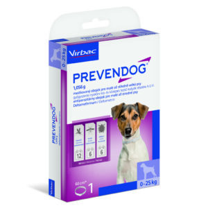 Virbac Prevendog gyógyszeres nyakörv kis- és közepes testű kutyáknak (1x)