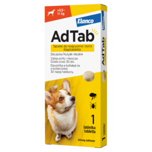 AdTab rágótabletta 5,5-11 kg tömegű kutyáknak