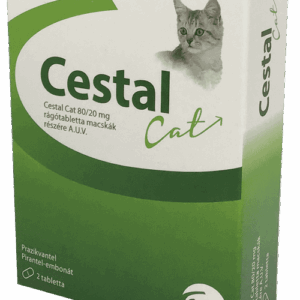 Cestal Cat rágótabletta – féreghajtó macskáknak 2 tabletta