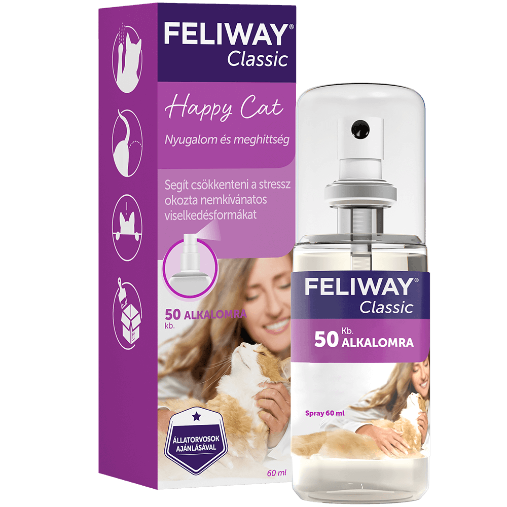 Feliway Classic Feromon Spray macskáknak 60 ml