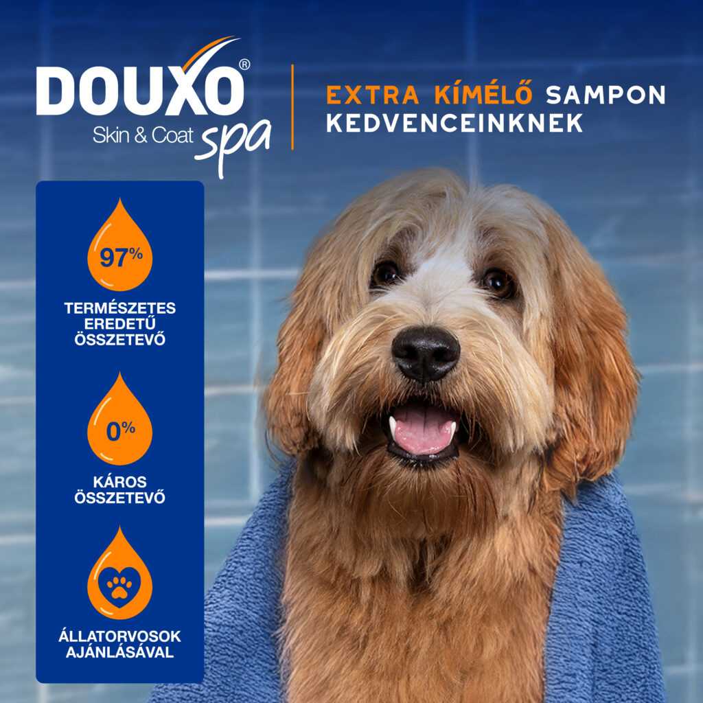 DOUXO SPA Gubancoldó hipoallergén kutyasampon 250 ml