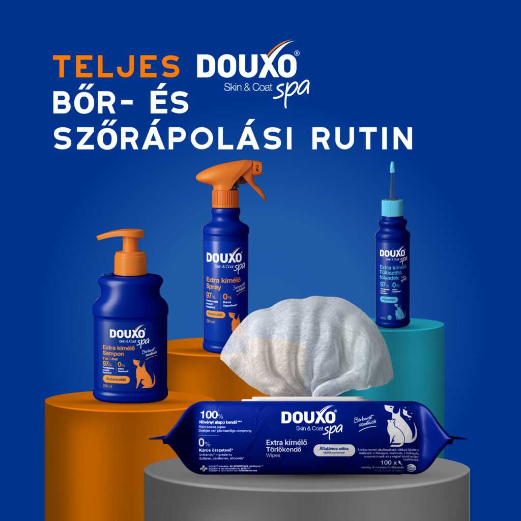 DOUXO SPA Gubancoldó hipoallergén kutyasampon 250 ml