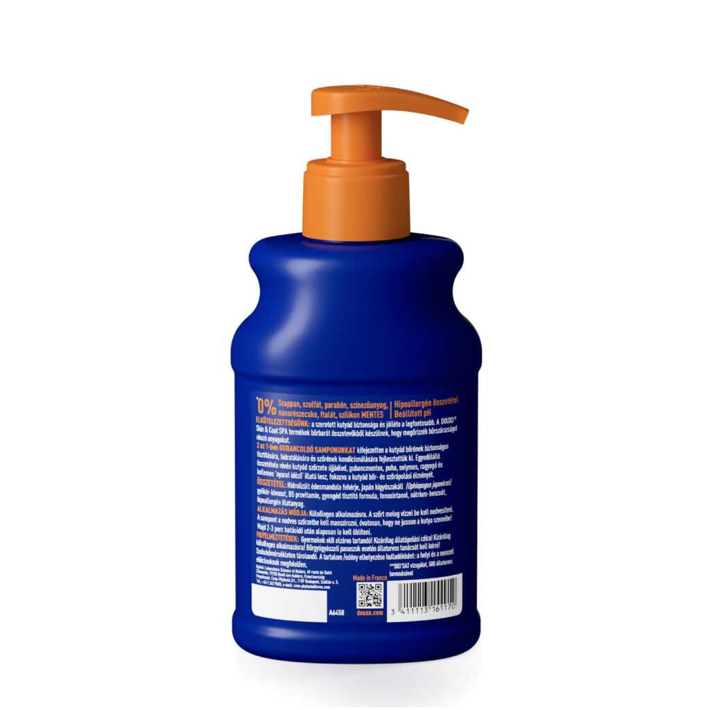 DOUXO SPA Gubancoldó hipoallergén kutyasampon 250 ml