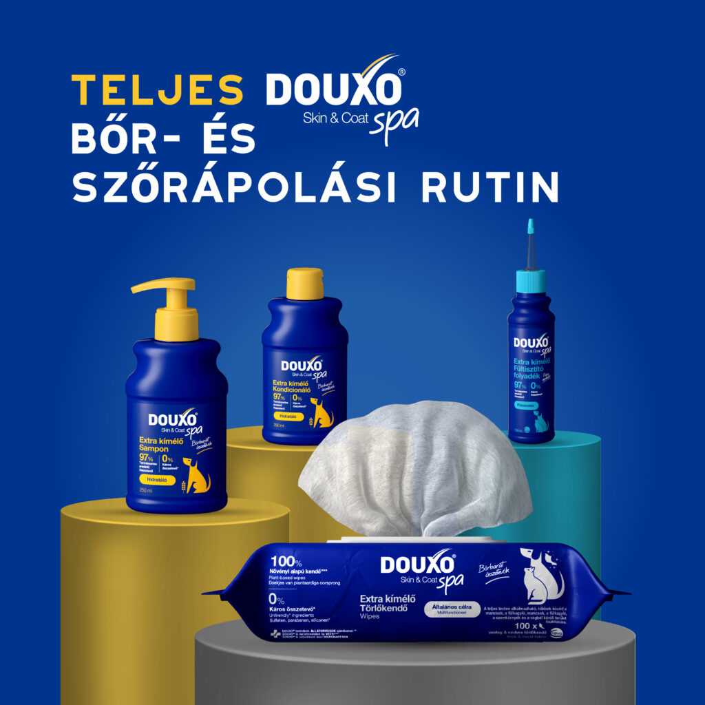 DOUXO SPA Hidratáló sampon kutyáknak 250 ml