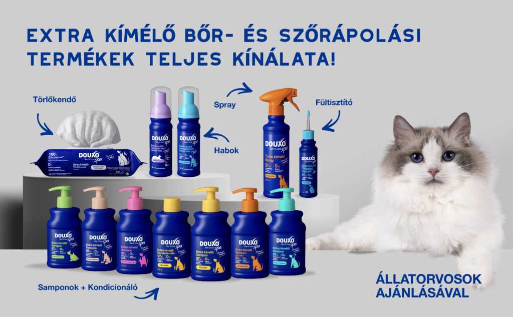 DOUXO SPA Törlőkendő kutyáknak és macskáknak 100 db