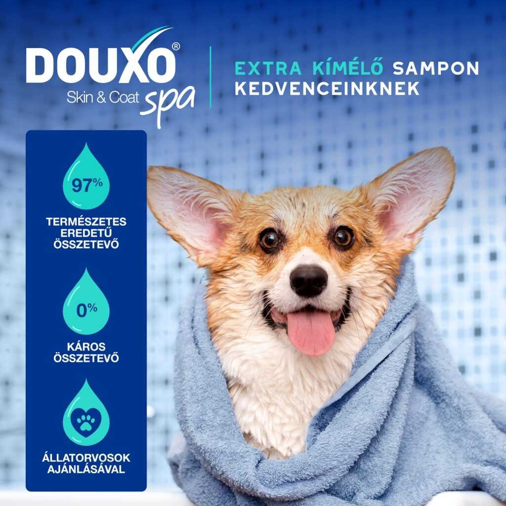 DOUXO SPA Szagsemlegesítő sampon kutyáknak – 250 ml
