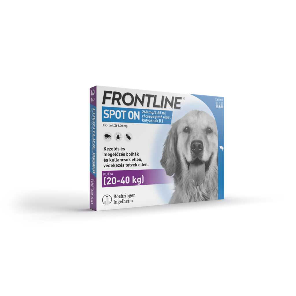 Frontline Spot On L 20-40 kg tömegű kutyáknak