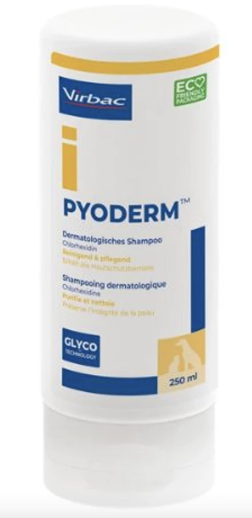 VIRBAC PYODERM antiszeptikus macska és kutyasampon