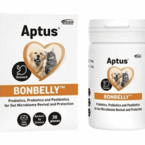 Aptus Bonbelly emésztést támogató tabletta kutyáknak és macskáknak 30x
