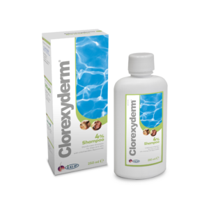 Clorexyderm 4%-os sampon 250 ml - kutya macska