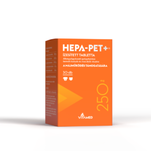 : Hepa-Pet Plus 250 mg tabletta - májműködés támogatására