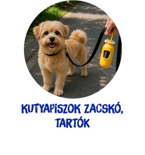kutyapiszok tartó zacskó